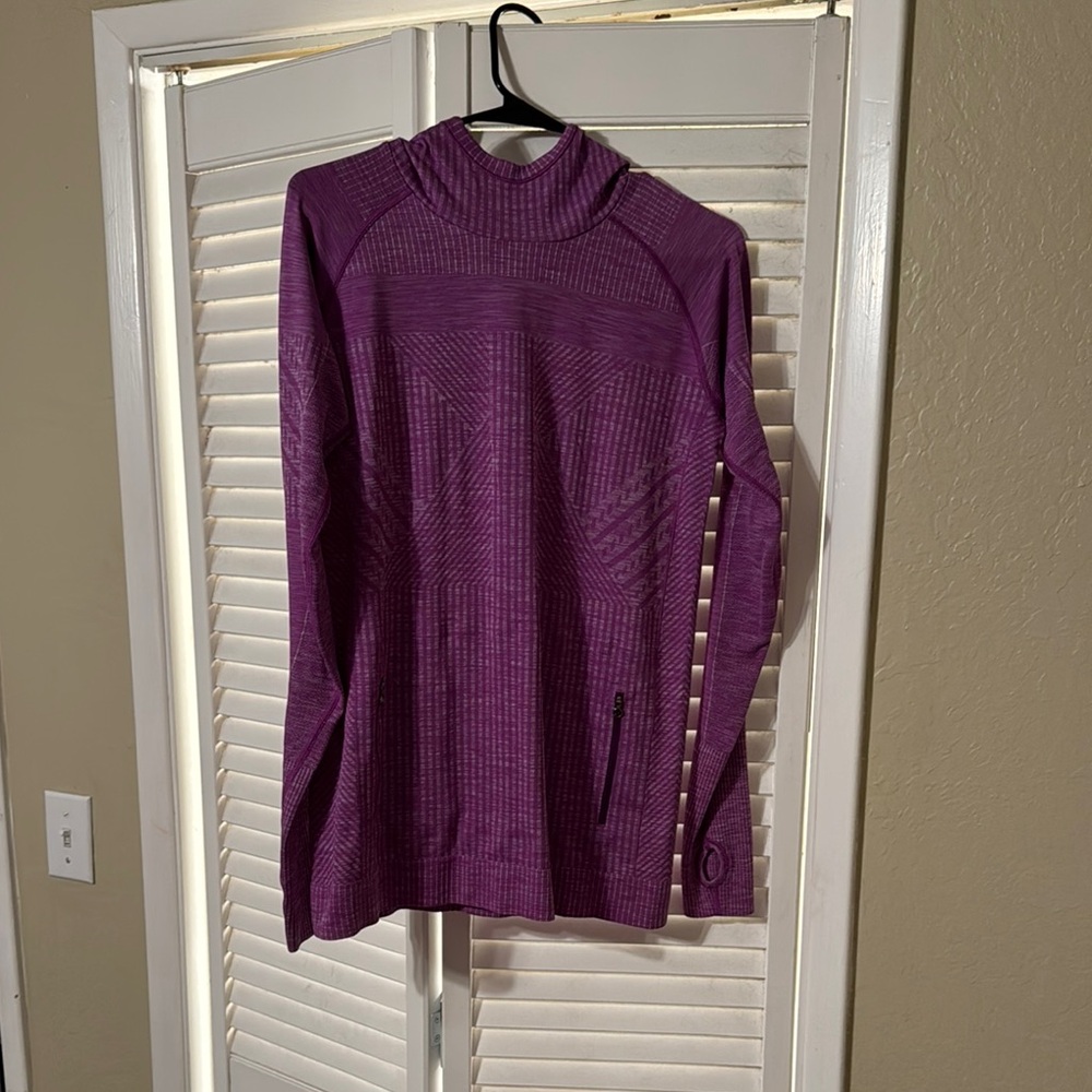 Purple Lululemon Hooded Pullover